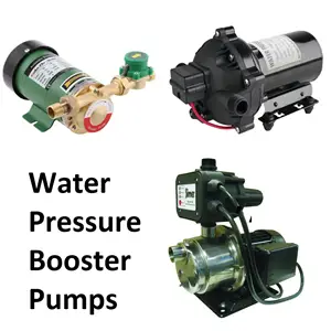 Water pressure booster pumps.